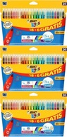 Bic Kids Kid Couleur fixky 2,8mm 18+6ks x3