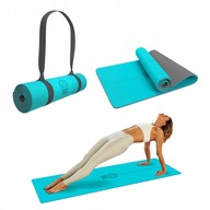 Happy Yogi Yoga Mat 6mm protišmyková podložka MINT