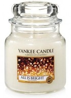 Yankee Candle Candle Medium Jar All is Bright