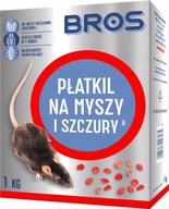 Bros Płatkil Jed na myši a potkany 1 kg