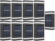 9x Lampa Solarna Tarasowa LED Czujnik Dzień/Noc