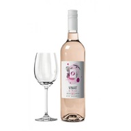 VINA'0 ROSE nealkoholický vínny nápoj, ružový, sladký, nealko