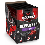 Sušené hovädzie Beef Jerky Teriyaki 10x25 g