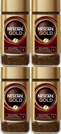 Nescafe Gold instantná káva 100g x4