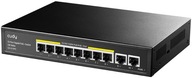 PoE switch 120W 10-portový GIGABIT 2*uplink pre kamery