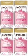 4x500g MOKATE Milk Shake jahoda UK