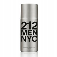 CAROLINA HERRERA 212 PÁNSKE NYC 150ML DEODORANT