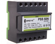 Jednofázový transformátor PSS 50N 50VA 230/24V TH