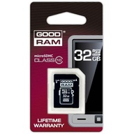 GOODRAM microSDHC 32GB cl10 + pamäťová karta SD