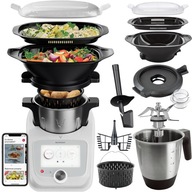 KUCHYNSKÝ PROCESOR LIDLOMIX SILVERCREST MONSIEUR CUISINE SMART 8 1200W BIELY