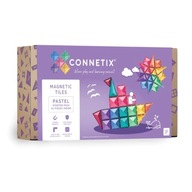 Connetix Magnetické bloky pre deti Pastel Starter Pack 64 ks.