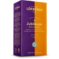 LOFBERGS Jubileum Medium Pražená Mletá káva 500g