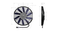 Axiálny ventilátor 280mm 12V, nútený - 90050268 - VA09-AP12/C-54S