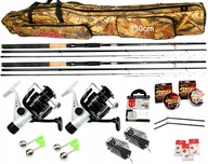 pro SET jaxon 2x FEEDER 2x REEL bag Z26