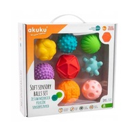 Akuku Sensory Ball Set 8 ks