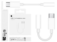 ORIGINÁLNY AUDIO ADAPTÉR APPLE MU7E2ZM/A USB C - JACK 3,5 mm iPhone 15