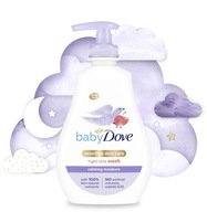 Dove Baby Nočná umývacia emulzia na citlivú pokožku 400 ml