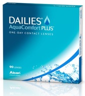 Alcon Dailies AquaComfort Plus jednodenné šošovky 90 ks Výkon -7,50