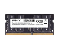 Pamäť RAM notebooku PNY 16GB (1x16GB) DDR4 SODIMM 3200MHz PC4-25600 CL22