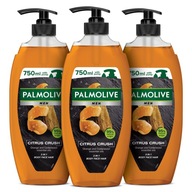 PALMOLIVE MEN pánsky sprchový gél 3x750 ml