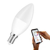 LED žiarovka na sviečku E14 5W 230V Smart Stmievateľná