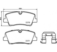 BREMBO BRZDOVÉ DESTIČKY HYUNDAI H350 BOX