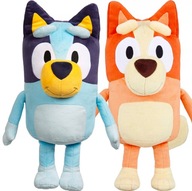 HRAČKY MASCOTS, CUDDLES, BLUEY A BINGO PUDDING, 28 CM