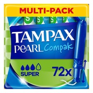 Tampóny Tampax Compak Super s aplikátorom x72