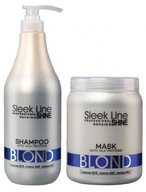 STAPIZ SLEEK LINE BLONDE ŠAMPÓN + MASKA 1000 ML