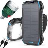 PANCIEROVANÁ SOLAR POWERBANK 33500mAh 2x USB FARÁĽKA