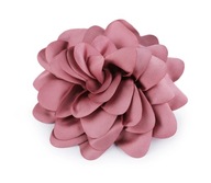 Brošňa Pin Flower 3D satén Staroružová 10 cm /2884