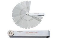 FEELER GAUGE 25 ks 0,04-1,00mm 13x85mm King Tony