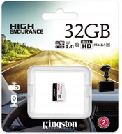 MicroSD karta Kingston SDHC 32 GB Výdrž 95/30 MB/s C10 A1 UHS-I SDCE/32 GB