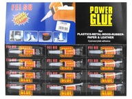 Univerzálne lepidlo Power Glue silné 12 kusov