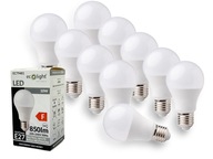 10x Halogén E27 LED žiarovka 10W=80W 4000K Neutr