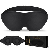 Čierna čelenka Haspro Sleep Eye Mask