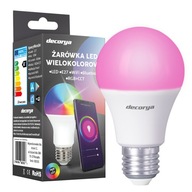 RGB + BIELA ​​ŽIAROVKA UNIVERZÁLNA NASTAVENIE E27 SMART