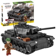 COBI 2289 BLOCKS PANZER III AUSF.J VOJENSKÝ TANK 2V1 POSTAVA VOJENSKÁ ARMÁDA