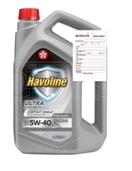 TEXACO Havoline Ultra OIL 5W-40 4L