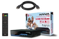 DVB-T2 tuner digitálny televízny dekodér H.265 HEVC Ferguson Ariva T75 TV HD