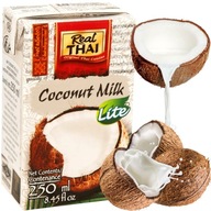Mlieko Kokosové mlieko LIGHT Diet 250ml REAL THAI