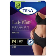 TENA Lady Pants Plus Noir absorpčné naťahovacie nohavičky pre ženy M 30 ks.