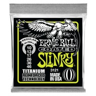 ERNIE BALL 3121 potiahnuté titánové struny (10-46)