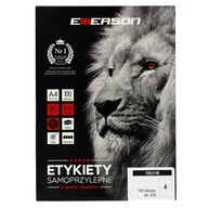 Samolepiace etikety Emerson A4 105x148mm 100 listov