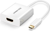 UGREEN USB-C (samec) - HDMI (samica) adaptér biely