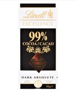 Horká čokoláda Excellence 99% kakao 50g Lindt Smak