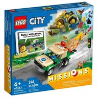 LEGO 60353 Mestské misie na záchranu zvierat