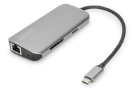 Univerzálna dokovacia stanica Digitus USB-C