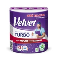 VELVET TURBO papierová utierka 1 ks.