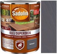 SADOLIN SUPERDECK OLEJ NA TERASY 0,75L ANTRACIT